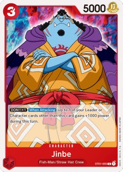 Jinbe (ST01-005) (V.1) - Starter Deck: Straw Hat Crew (Common) [ST01-005] - JotaCards - Tu Tienda de TCG
