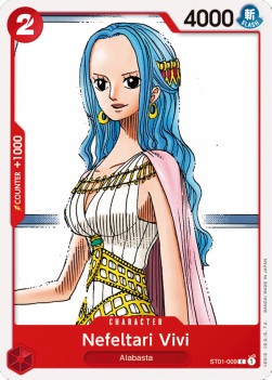 Nefeltari Vivi (ST01-009) (V.1) - Starter Deck: Straw Hat Crew (Common) [ST01-009] - JotaCards - Tu Tienda de TCG