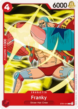 Franky (ST01-010) (V.1) - Starter Deck: Straw Hat Crew (Common) [ST01-010] - JotaCards - Tu Tienda de TCG