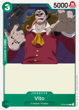 Vito (ST02-002) (V.1) - Starter Deck: Worst Generation (Common) [ST-02-002] - JotaCards - Tu Tienda de TCG