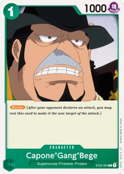 Capone"Gang"Bege (ST02-004) (V.1) - Starter Deck: Worst Generation (Common) [ST-02-004] - JotaCards - Tu Tienda de TCG