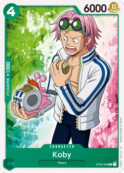 Koby (ST02-006) (V.1) - Starter Deck: Worst Generation (Common) [ST-02-006] - JotaCards - Tu Tienda de TCG