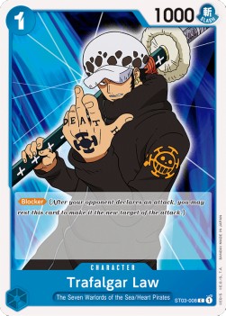 Trafalgar Law (ST03-008) (V.1) - Starter Deck: The Seven Warlords of the Sea (Common) [ST-03-008] - JotaCards - Tu Tienda de TCG