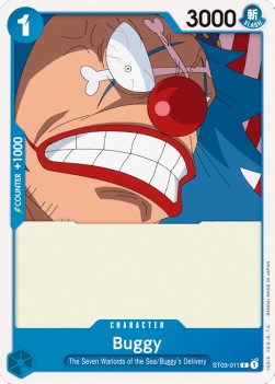 Buggy (ST03-011) (V.1) - Starter Deck: The Seven Warlords of the Sea (Common) [ST-03-011] - JotaCards - Tu Tienda de TCG