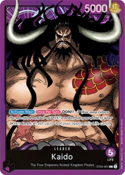 Kaido (ST04-001) (V.1) - Starter Deck: Animal Kingdom Pirates (Leader) [ST-04-001] - JotaCards - Tu Tienda de TCG