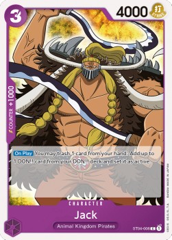 Jack (ST04-008) (V.1) - Starter Deck: Animal Kingdom Pirates (Common) [ST-04-008] - JotaCards - Tu Tienda de TCG