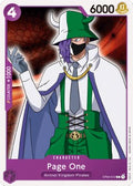 Page One (ST04-012) (V.1) - Starter Deck: Animal Kingdom Pirates (Common) [ST-04-012] - JotaCards - Tu Tienda de TCG