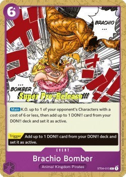 Brachio Bomber (ST04-015) (V.2) - Starter Deck: Animal Kingdom Pirates (Common) [ST-04-015]