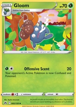 Gloom - Crown Zenith (Uncommon) [CRZ-002] - JotaCards - Tu Tienda de TCG