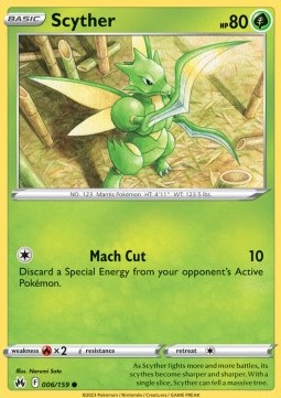 Scyther - Crown Zenith (Common) [CRZ-006] - JotaCards - Tu Tienda de TCG
