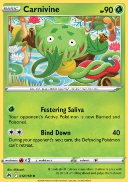 Carnivine - Crown Zenith (Uncommon) [CRZ-012] - JotaCards - Tu Tienda de TCG