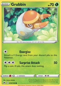 Grubbin - Crown Zenith (Common) [CRZ-015] - JotaCards - Tu Tienda de TCG