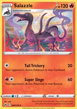 Salazzle - Crown Zenith (Uncommon) [CRZ-028] - JotaCards - Tu Tienda de TCG