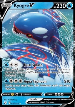 Kyogre V - Crown Zenith (Ultra Rare) [CRZ-037] - JotaCards - Tu Tienda de TCG