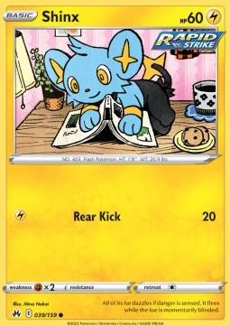 Shinx - Crown Zenith (Common) [CRZ-039] - JotaCards - Tu Tienda de TCG