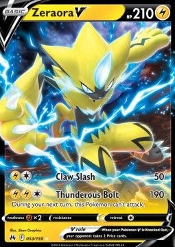 Zeraora V - Crown Zenith (Ultra Rare) [CRZ-053] - JotaCards - Tu Tienda de TCG