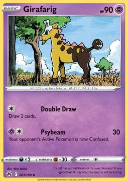 Girafarig - Crown Zenith (Uncommon) [CRZ-061] - JotaCards - Tu Tienda de TCG