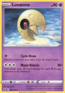 Lunatone - Crown Zenith (Uncommon) [CRZ-062] - JotaCards - Tu Tienda de TCG