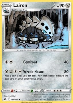Lairon - Crown Zenith (Uncommon) [CRZ-088] - JotaCards - Tu Tienda de TCG