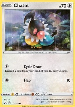 Chatot - Crown Zenith (Common) [CRZ-112] - JotaCards - Tu Tienda de TCG