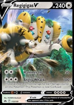 Regigigas V - Crown Zenith (Ultra Rare) [CRZ-113] - JotaCards - Tu Tienda de TCG