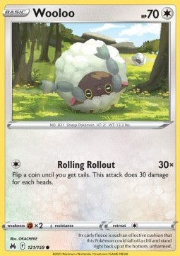 Wooloo - Crown Zenith (Common) [CRZ-121] - JotaCards - Tu Tienda de TCG