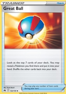 Great Ball - Crown Zenith (Uncommon) [CRZ-132] - JotaCards - Tu Tienda de TCG
