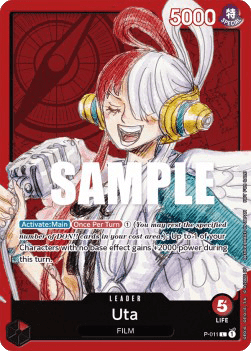 Uta (P-011) (V.1) - Promos (Leader) [P-011] - JotaCards - Tu Tienda de TCG