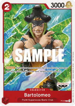 Bartolomeo (P-018) - Promos (Promo) [P-018] - JotaCards - Tu Tienda de TCG