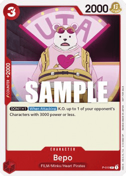 Bepo (P-019) (V.1) - Promos (Promo) [P-019] - JotaCards - Tu Tienda de TCG