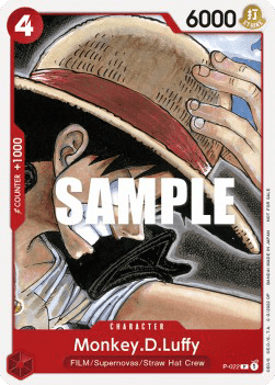 Monkey.D.Luffy (P-022) (V.1) - Promos (Promo) [P-022] - JotaCards - Tu Tienda de TCG