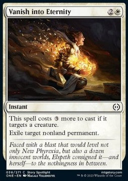 Vanish into Eternity - Phyrexia: All Will Be One (Common) [ONE-36] - JotaCards - Tu Tienda de TCG