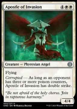 Apostle of Invasion - Phyrexia: All Will Be One (Uncommon) [ONE-3] - JotaCards - Tu Tienda de TCG