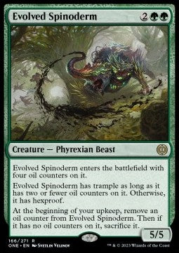 Evolved Spinoderm - Phyrexia: All Will Be One (Rare) [ONE-166] - JotaCards - Tu Tienda de TCG