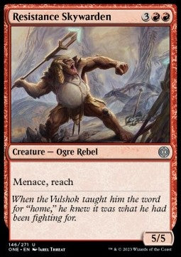 Resistance Skywarden - Phyrexia: All Will Be One (Uncommon) [ONE-146] - JotaCards - Tu Tienda de TCG