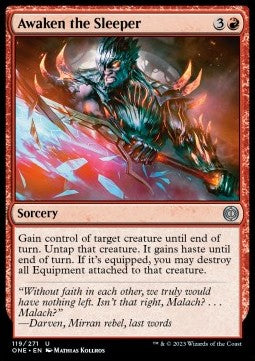 Awaken the Sleeper - Phyrexia: All Will Be One (Uncommon) [ONE-119] - JotaCards - Tu Tienda de TCG