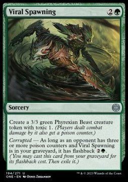 Viral Spawning - Phyrexia: All Will Be One (Uncommon) [ONE-194] - JotaCards - Tu Tienda de TCG