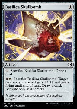 Basilica Skullbomb - Phyrexia: All Will Be One (Common) [ONE-224] - JotaCards - Tu Tienda de TCG