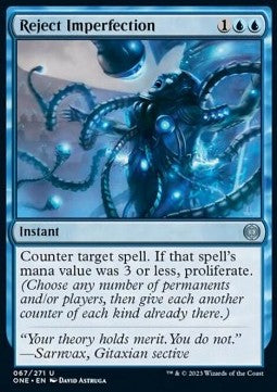 Reject Imperfection - Phyrexia: All Will Be One (Uncommon) [ONE-67] - JotaCards - Tu Tienda de TCG