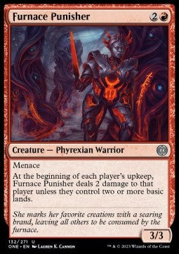 Furnace Punisher - Phyrexia: All Will Be One (Uncommon) [ONE-132] - JotaCards - Tu Tienda de TCG