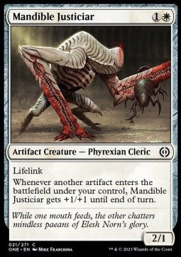 Mandible Justiciar - Phyrexia: All Will Be One (Common) [ONE-21] - JotaCards - Tu Tienda de TCG