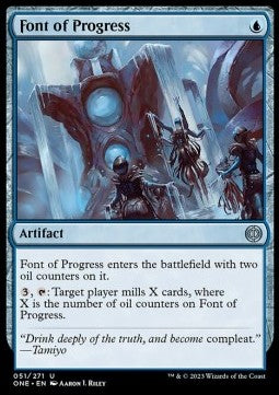 Font of Progress - Phyrexia: All Will Be One (Uncommon) [ONE-51] - JotaCards - Tu Tienda de TCG