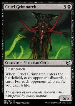 Cruel Grimnarch - Phyrexia: All Will Be One (Common) [ONE-88] - JotaCards - Tu Tienda de TCG