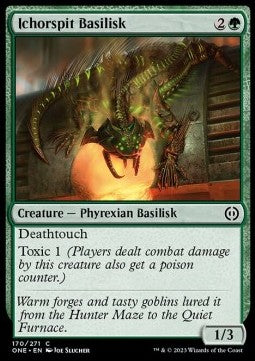 Ichorspit Basilisk - Phyrexia: All Will Be One (Common) [ONE-170] - JotaCards - Tu Tienda de TCG