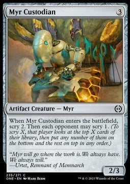 Myr Custodian - Phyrexia: All Will Be One (Common) [ONE-235] - JotaCards - Tu Tienda de TCG