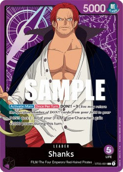Shanks (ST05-001) - Starter Deck: ONE PIECE FILM edition (Leader) [ST-05-001] - JotaCards - Tu Tienda de TCG