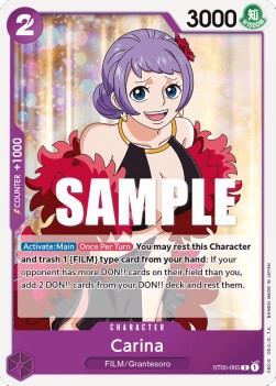 Carina (ST05-005) - Starter Deck: ONE PIECE FILM edition (Common) [ST-05-005] - JotaCards - Tu Tienda de TCG