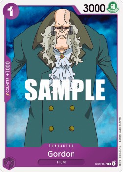 Gordon (ST05-007) - Starter Deck: ONE PIECE FILM edition (Common) [ST-05-007] - JotaCards - Tu Tienda de TCG