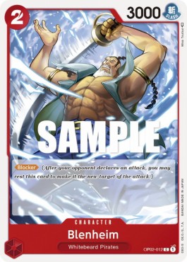 Blenheim (OP02-012) - Paramount War (Common) [OP02-012] - JotaCards - Tu Tienda de TCG