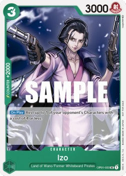 Izo (OP01-033) (V.1) - Unnumbered Promos (Uncommon) [UP-OP01-033] - JotaCards - Tu Tienda de TCG